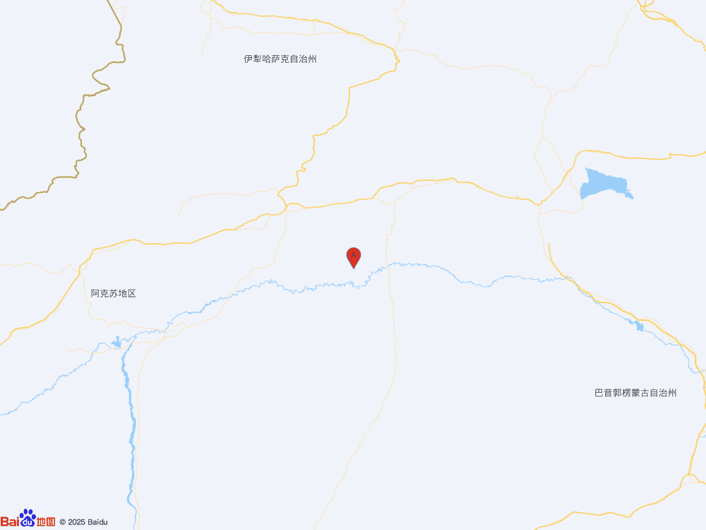 新疆阿克苏地区库车市发生3.2级地震