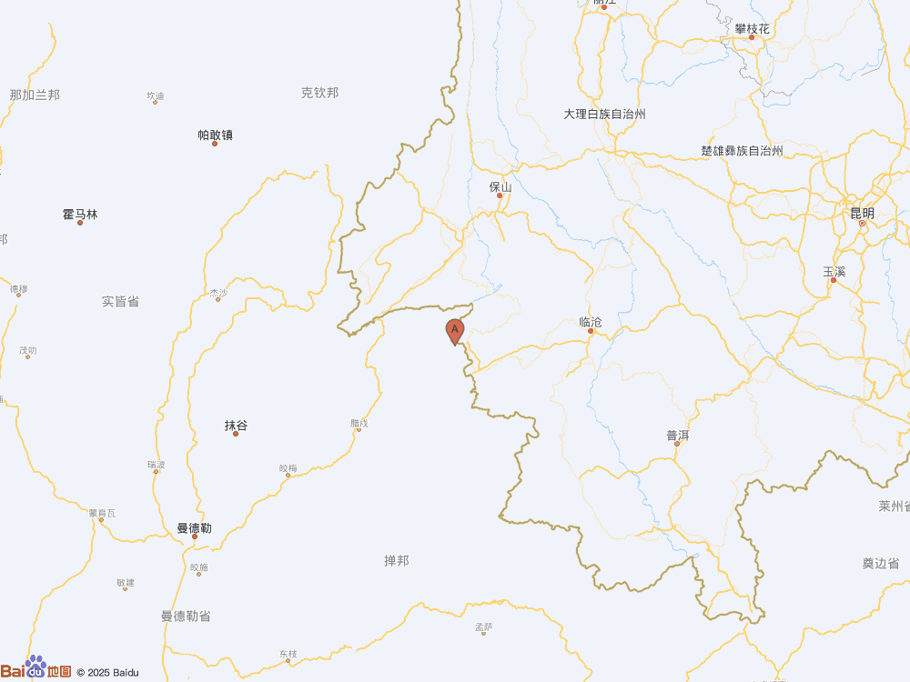云南临沧市镇康县发生3.0级地震