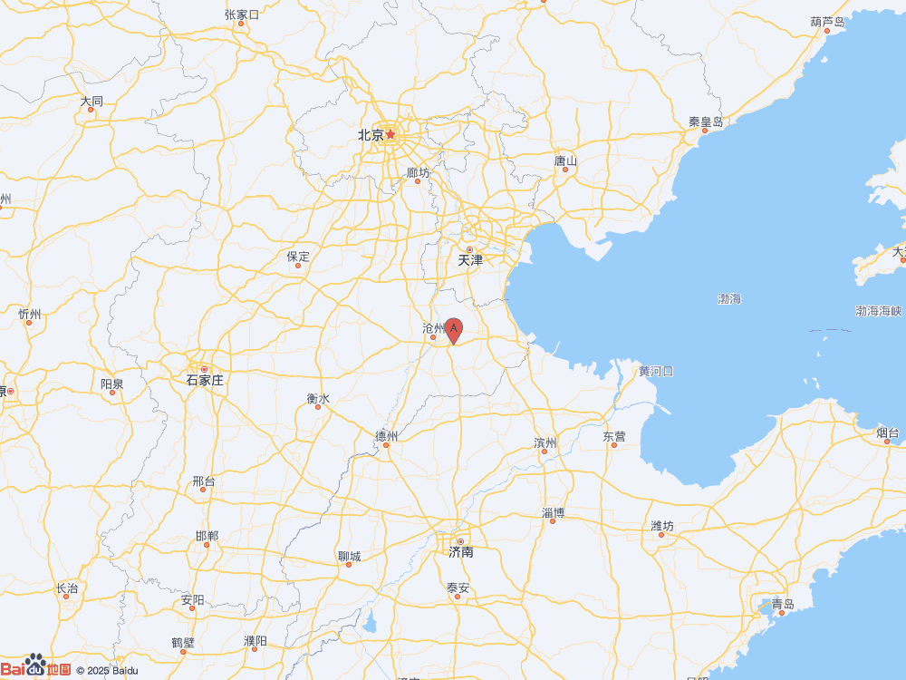 河北沧州市沧县发生2.8级地震