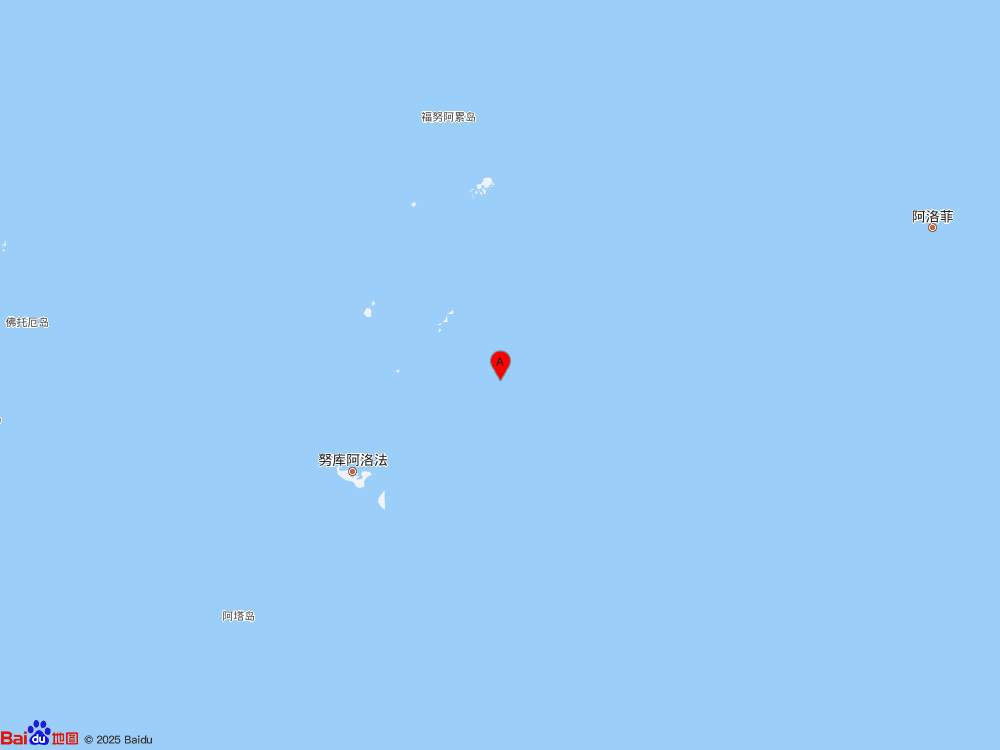 汤加群岛发生5.8级地震