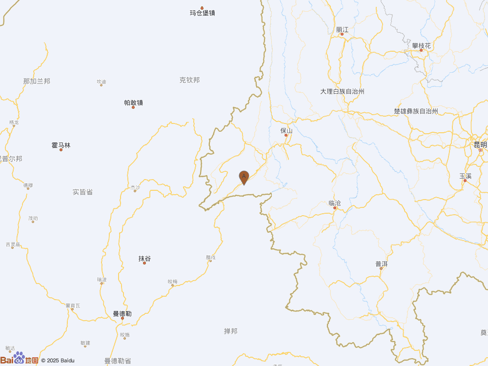 云南德宏州芒市发生3.2级地震