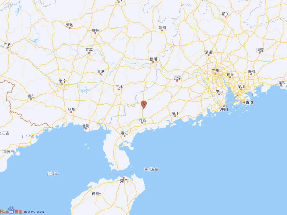 广东茂名市高州市发生3.0级地震
