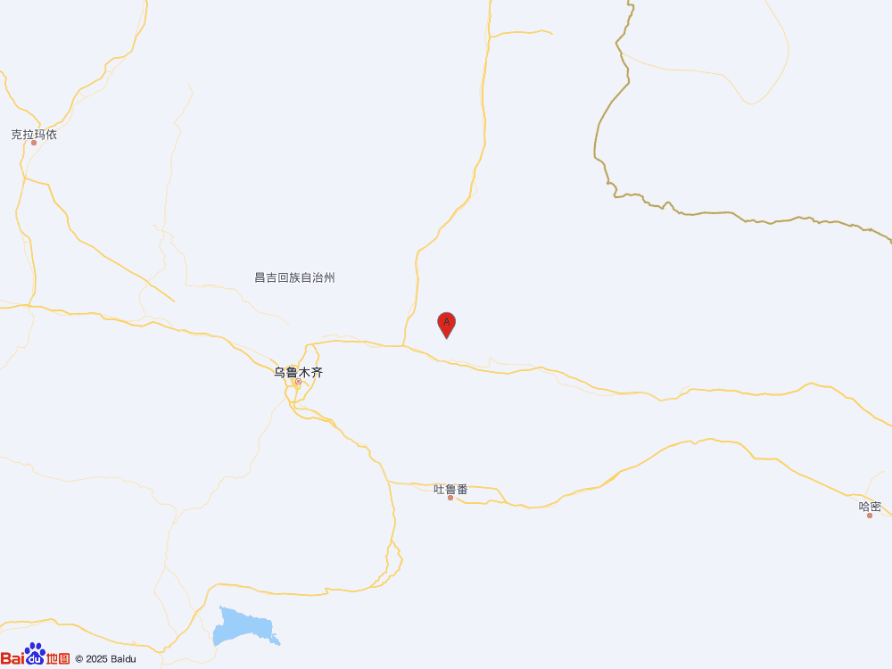 新疆昌吉州吉木萨尔县发生3.3级地震
