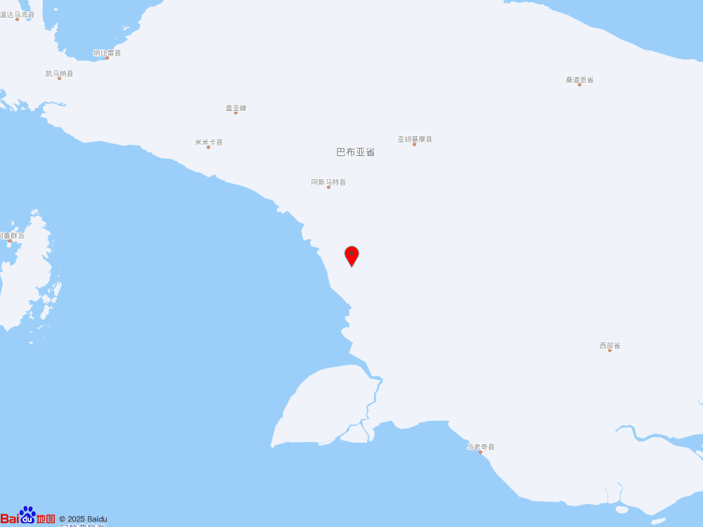 印尼巴布亚省发生5.4级地震