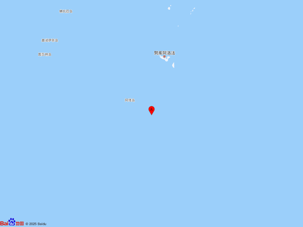 斐济群岛以南海域（北纬-22.75度，东经-175.60度）发生5.5级地震