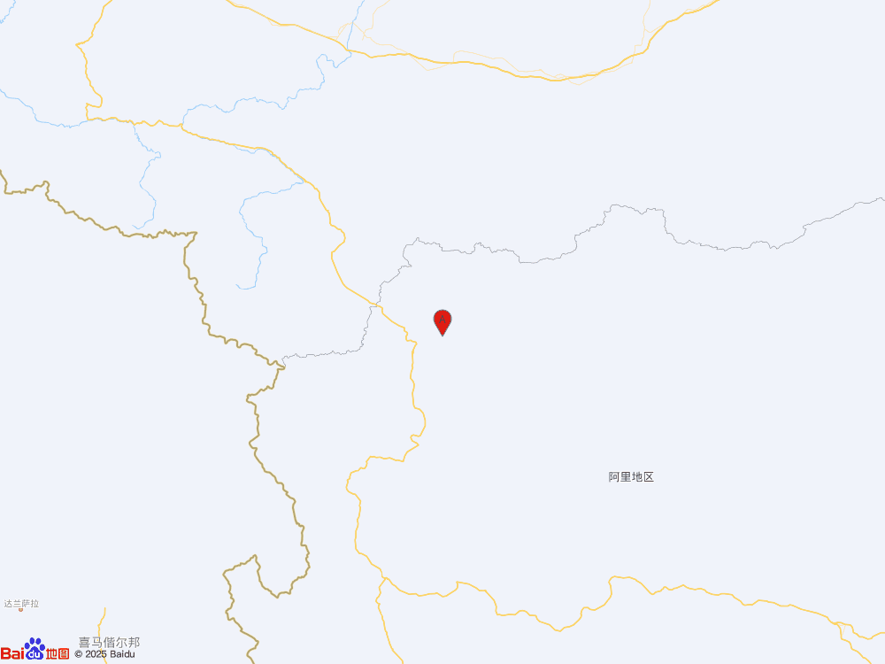 西藏阿里地区日土县（北纬34.65度，东经80.70度）发生3.3级地震